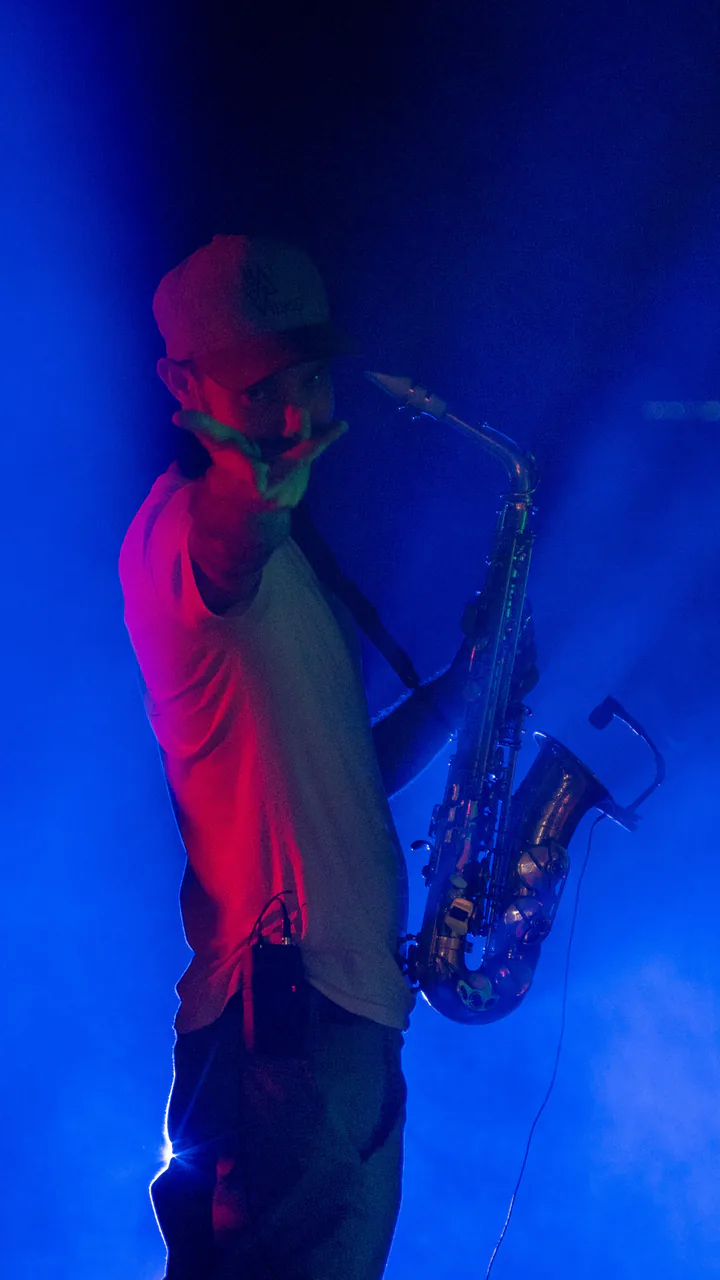 Saxophoniste live 2